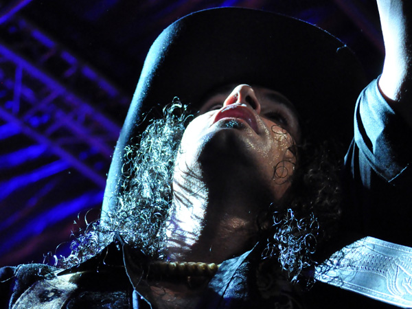 Montreux Jazz Festival 2013: Eric Sardinas & Big Motor (USA - Blues-Rock), July 11, Music in the Park.