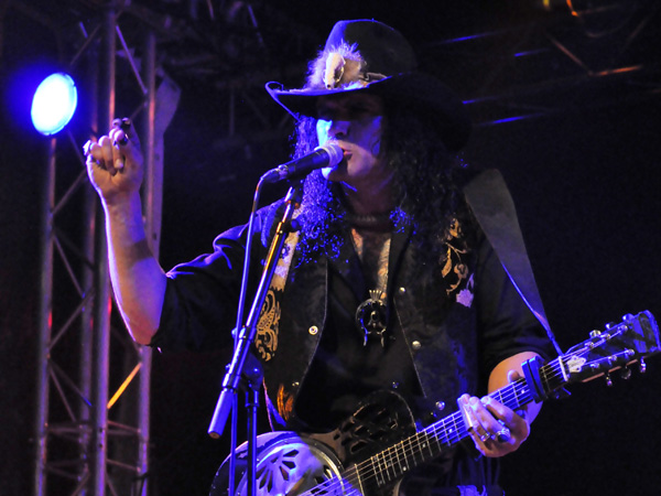 Montreux Jazz Festival 2013: Eric Sardinas & Big Motor (USA - Blues-Rock), July 11, Music in the Park.