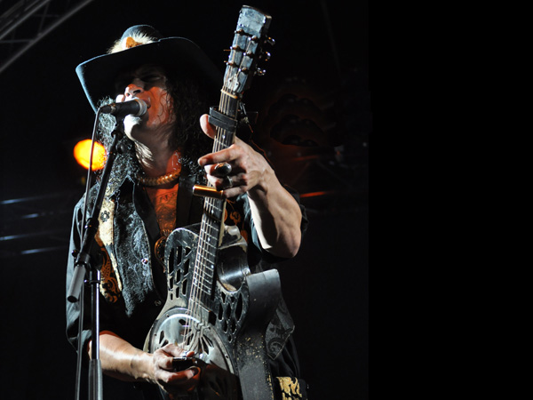 Montreux Jazz Festival 2013: Eric Sardinas & Big Motor (USA - Blues-Rock), July 11, Music in the Park.