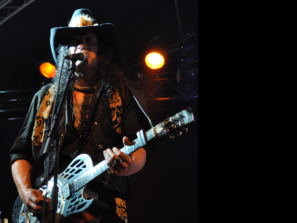 Montreux Jazz Festival 2013: Eric Sardinas & Big Motor (USA - Blues-Rock), July 11, Music in the Park.