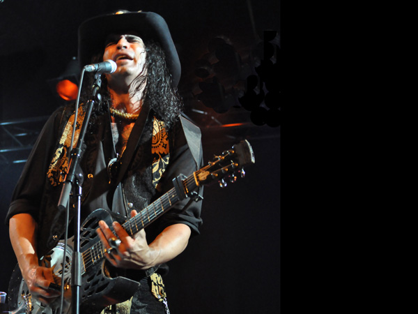 Montreux Jazz Festival 2013: Eric Sardinas & Big Motor (USA - Blues-Rock), July 11, Music in the Park.