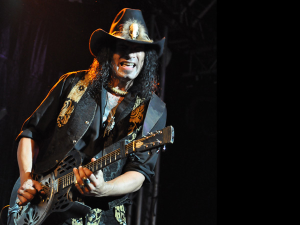 Montreux Jazz Festival 2013: Eric Sardinas & Big Motor (USA - Blues-Rock), July 11, Music in the Park.