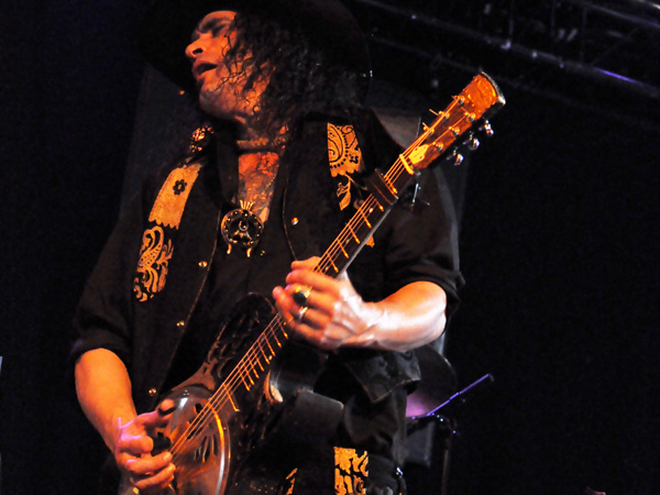 Montreux Jazz Festival 2013: Eric Sardinas & Big Motor (USA - Blues-Rock), July 11, Music in the Park.