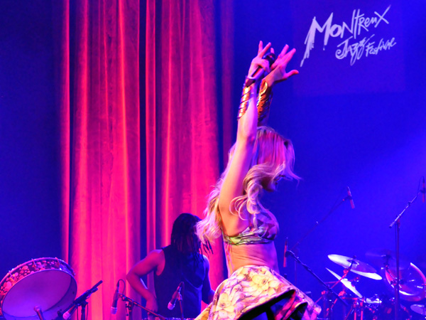 Montreux Jazz Festival 2013: Claudia Leitte (Brasil), July 12, Auditorium Stravinski.