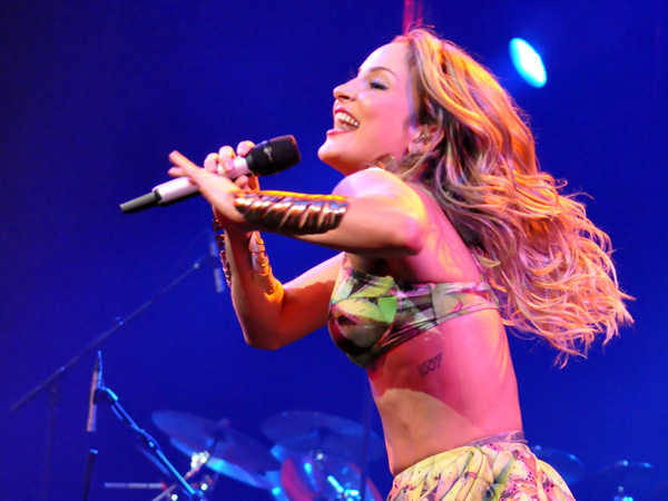 Montreux Jazz Festival 2013: Claudia Leitte (Brasil), July 12, Auditorium Stravinski.