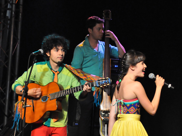 Montreux Jazz Festival 2013: Monsieur Periné (Colombia), July 14, Music in the Park.