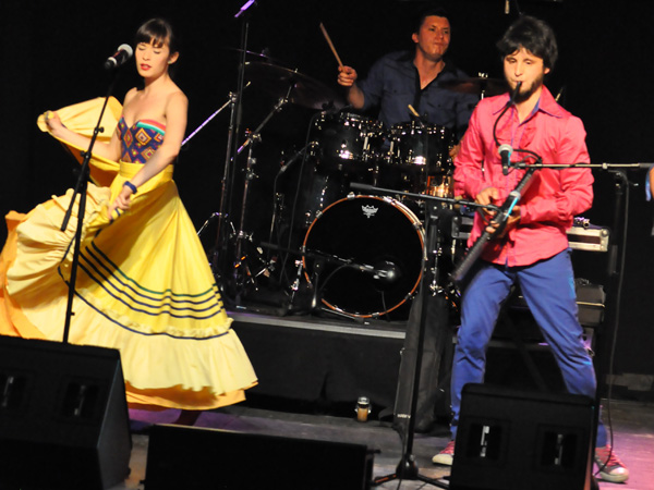 Montreux Jazz Festival 2013: Monsieur Periné (Colombia), July 14, Music in the Park.