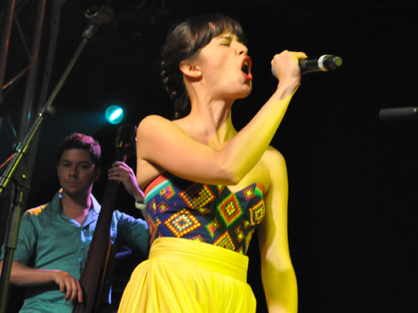 Montreux Jazz Festival 2013: Monsieur Periné (Colombia), July 14, Music in the Park.