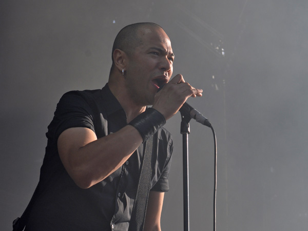 Paléo Festival 2013, Nyon: Danko Jones, July 24, Grande Scène.