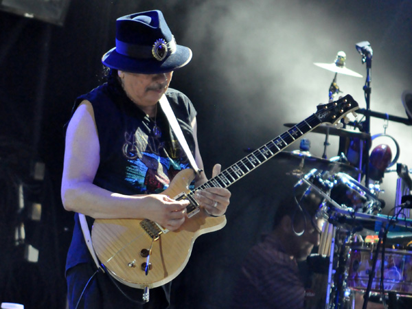 Paléo Festival 2013, Nyon: Santana, July 25, Grande Scène.