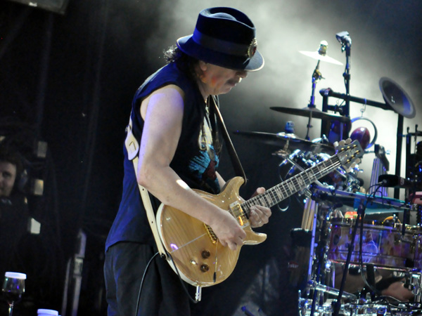 Paléo Festival 2013, Nyon: Santana, July 25, Grande Scène.