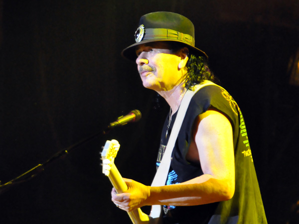 Paléo Festival 2013, Nyon: Santana, July 25, Grande Scène.