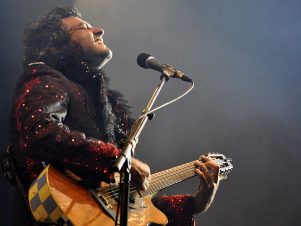 Paléo Festival 2013, Nyon: -M- (Mathieu Chédid), July 26, Grande Scène.