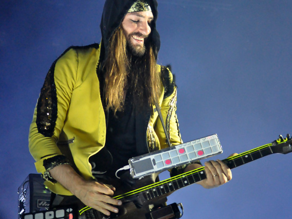 Paléo Festival 2013, Nyon: -M- (Mathieu Chédid), July 26, Grande Scène.