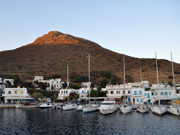 Katapola, Amorgos (Cyclades), août 2013.